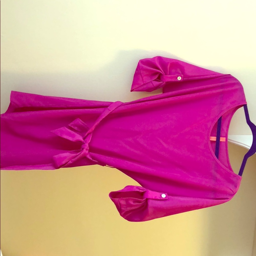 Eight Sixty Fuchsia mini dress